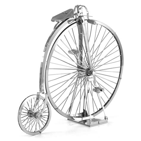 Fascinations Metal Earth Laser Cut Model Kit Penny Farthing High Wheel Bicycle Great Quality at ...