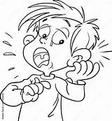 Earache Clipart sketch template
