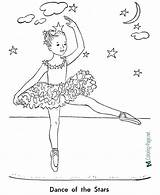 Ballet Coloring Pages sketch template