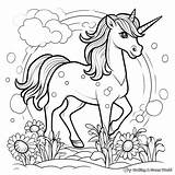 Free Unicorn Coloring Pages Printable 40% OFF sketch template