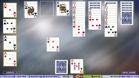 Hoyle Card Games 2005 - Solitaire - Klondike - YouTube