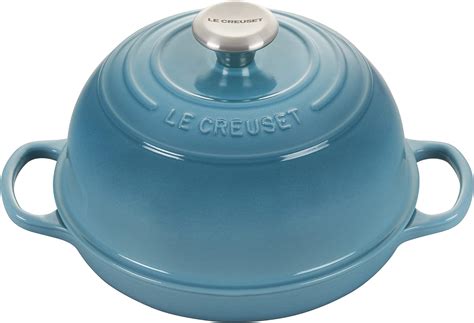 Le Creuset Signature Enameled Cast Iron Bread Oven with Lid, 1.75 Quart ...