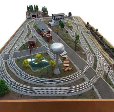 Custom Built O Scale Model Train Layout Model Railroad Layout Lionel O ...