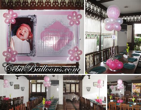 Christening Backdrop & Centerpieces Composite | Cebu Balloons and Party ...