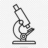 Microscope Coloring Page sketch template