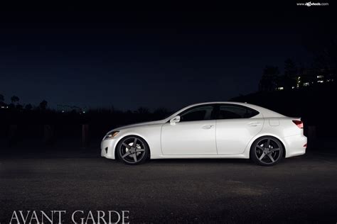 White Lexus IS Gets Royal Appearance with Matte Black Avant Garde ...