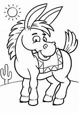 Dibujos De Burro para colorear E Imprimir– ColoringOnlyCom sketch template