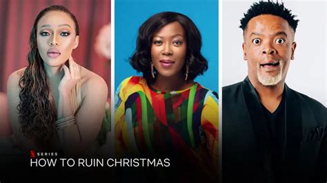 Ramaphakela siblings produce new Netflix series ‘How To Ruin Christmas: The Wedding’ - Savanna News