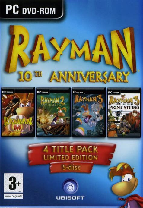 Rayman: 10th Anniversary Collection for PlayStation 2 (2005) - MobyGames