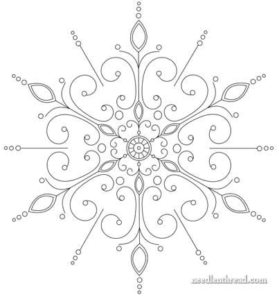 Free Bead Embroidery Pattern Drawing | Lena Patterns