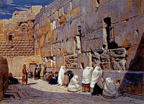 The Wailing Wall, Jerusalem, Israel posters & prints by Carl Werner