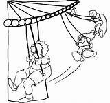 Amusement Park Coloring Pages sketch template