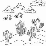 Desert Coloring Page Vector Art Icons And Graphics For Free Download sketch template