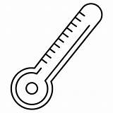 Thermometer Outline coloring Book Page Line Art Drawing  Premium AI sketch template