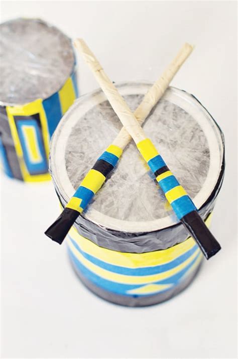 DIY PACKING TAPE DRUM SET