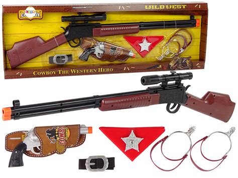Sheriff's Cowboy Set Shotgun Revolver | Toys \ Guns Toys \ Costumes and gadgets