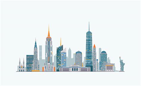 Royalty Free New York City Skyline Clip Art, Vector Images & Illustrations - iStock