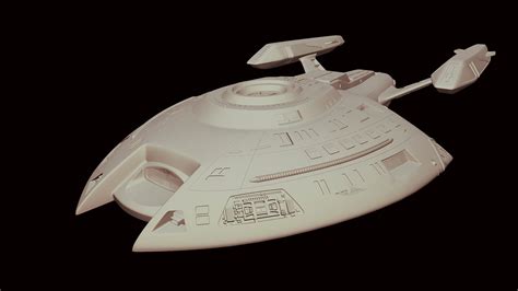 Nova Class Starship Generation 1 - Download Free 3D model by Feltman ...