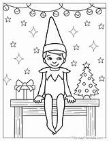 26 Elf On The Shelf Coloring Pages Free PDF Printables sketch template
