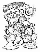 Cute slime coloring Page Slime Pages At Getcoloringscom  sketch template