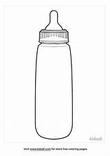 Free Baby Bottle Coloring Page  Printables Kidadl sketch template