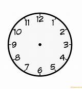 Clock Face Coloring Page  Free Printable Pages sketch template
