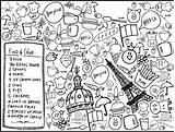 Coloring Pages — XO LP sketch template