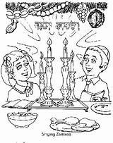 Coloring Pages Jewish Havdalah Shabbat Kids Printable Clipart Colouring  sketch template