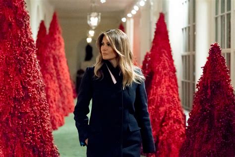 After 'The Handmaid’s Tale' references, Melania Trump defends her red ...