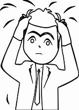 Funny Stressful Angry Management Coloring Page  Wecoloringpagecom sketch template