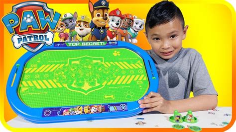 Paw Patrol Air Hockey Table Kids And Family Fun Toy Review - Tiger Box HD - UsParenting.com