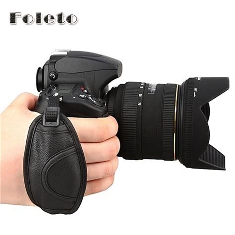 PU Hand Grip 100% GUARANTEE New Camera Hand Strap Grip for Canon EOS 5D Mark II 650D 550D 450D ...