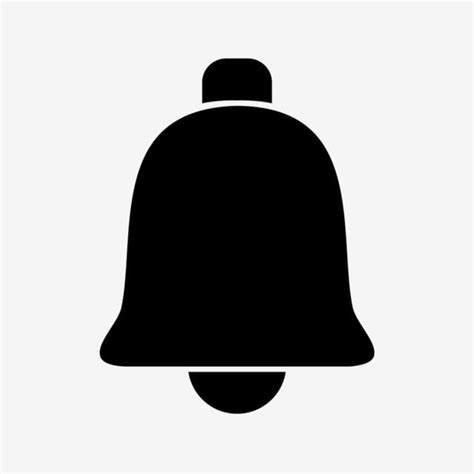 Bells Silhouette PNG Transparent, Bell Vector Icon, Bell Icons, Alert ...