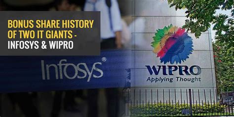 Bonus Share History Of Two IT Giants - Infosys & Wipro - Angel One