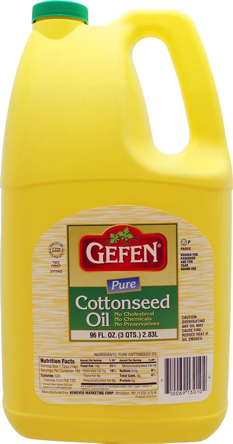 Gefen Cottonseed Oil - Kayco