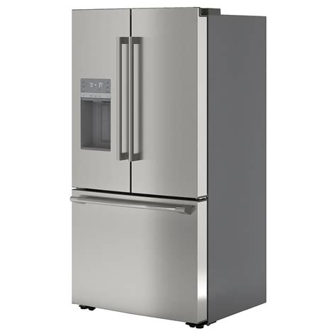 STJÄRNSTATUS french door refrigerator, stainless steel color/counter-depth, 22.6 cu.ft - IKEA