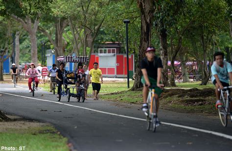 New pedestrian and cycling route from East Coast Park to Bedok Reservoir Park, Singapore News ...