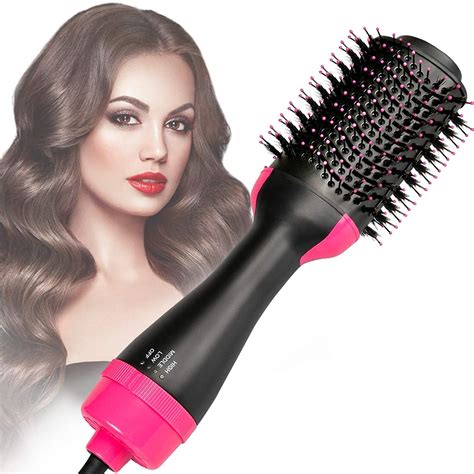 Hot Air Brush,Hair Dryer Brush, One Step Hair Dryer & Volumizer, Styler ...