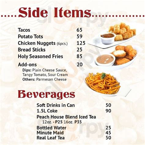 Angel's Pizza And Pasta menù, Manila - Main Menu | Sluurpy