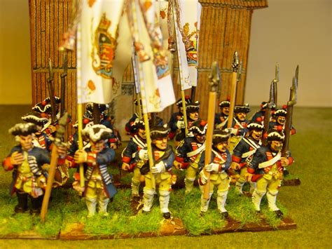 Painting Wargames Figures: SYW Hessian 3rd Guards