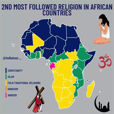 South African Religion Map