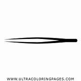 Tweezers Coloring Page  Ultra Coloring Pages sketch template