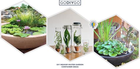 39 DIY Indoor Water Garden Container Ideas - GODIYGO.COM