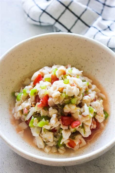 Bahamian Conch Salad Recipe - The Top Meal