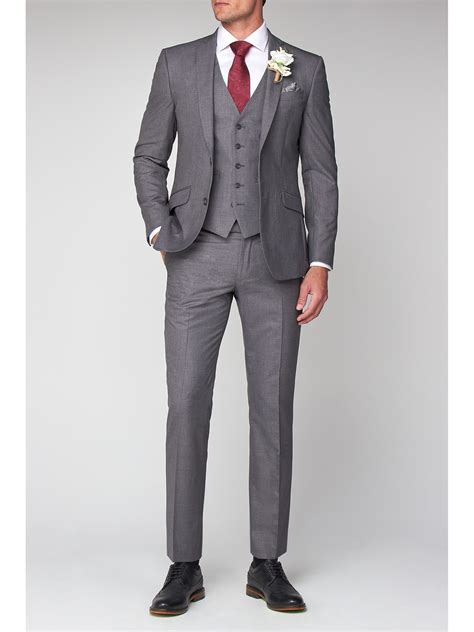 Mens Fitted Suits Uk : Mens Classic 3 Piece Tweed Suit Herringbone ...