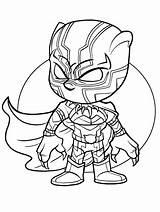 Black Panther coloring Pages  Vingadores Para Colorir Páginas sketch template