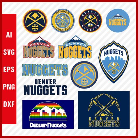 Denver Nuggets Logo SVG - Nuggets SVG Cut Files - Inspire Uplift