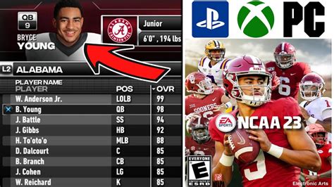 Updated 2022-2023 NCAA Football 14 Rosters CHANGES EVERYTHING (PS3 ...