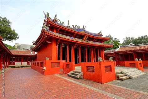 Tainan Confucius Temple, 17th-century Confucian temple featuring traditional architecture in ...