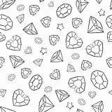 Diamond Coloring Page For Kids sketch template
